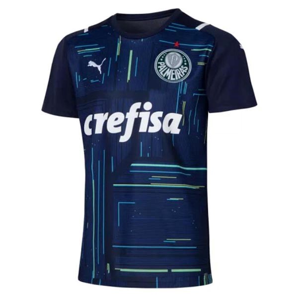 Tailandia Camiseta Palmeiras Portero 2021/2022 Azul